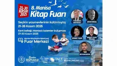 Manisa'da 8. kez düzenlenecek olan Kitap Fuarı için geri sayım başladı!