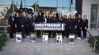 Büyükşehir'de saatler, Atatürk'ü anma ve saygı duruşu için durdu!