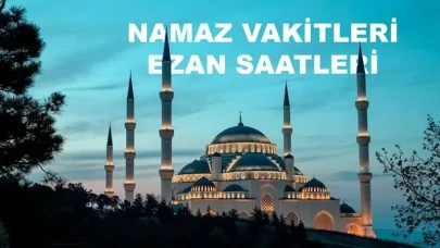 İstanbul, Ankara, İzmir, Antalya ve Bursa'da 21 Kasım 2025 Cuma günü için ezan ve cuma namazı vakitleri açıklandı