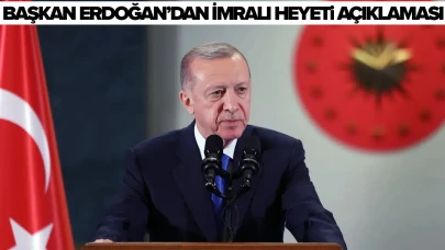 Cumhurbaşkanı Erdoğan, İmralı heyeti açıklamasını yaptı: Terörle mücadelede sabırla ve kararlılıkla ilerliyoruz