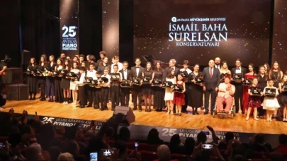 25. Uluslararası Antalya Piyano Festivali’nde genç yetenekler sahne aldı