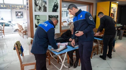 Karşıyaka Zabıtası’ndan işgal denetimi