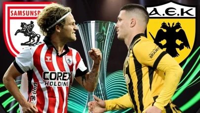 Samsunspor ile AEK arasındaki maçın yayın saati ve kanalı belli oldu mu?