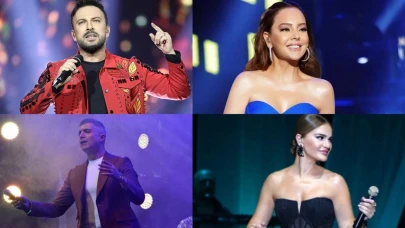 Ünlü isimler yılbaşı gecesine renk katacak!