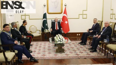 Erdoğan, Pakistan Ordusunun Kuvvet Komutanlarını Kabul Etti