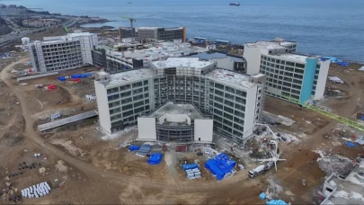 Trabzon Şehir Hastanesi'nin açılışına az kaldı! İnşaatın yüzde 70'i tamamlandı