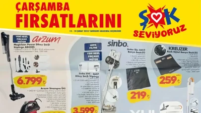 Yepyeni İndirimler: ŞOK 12 Şubat 2025 Kataloğu Burada!