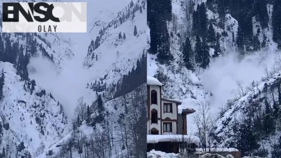 Ayder Yaylası'nda Çığ Olayı: Korku Dolu Anlar!
