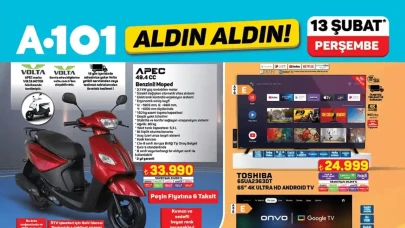 A101 Aktüel Katalogunda Bu Hafta: İşte 13 Şubat 2025'in Fırsatları!