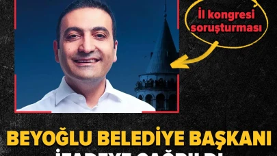 Beyoğlu Belediye Başkanı İnan Güney ifadeye çağrıldı
