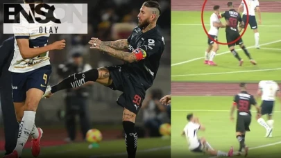 Yumruk attı, atılmadı! Sonra tekme denedi...