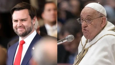 Papa Francis Vatikan'da ABD Başkan Yardımcısı JD Vance'ı ağırladı