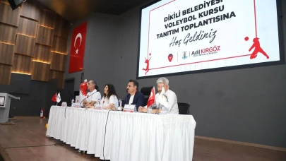 Geleceğin sporcuları için İzmir Dikili’de altyapı hamlesi