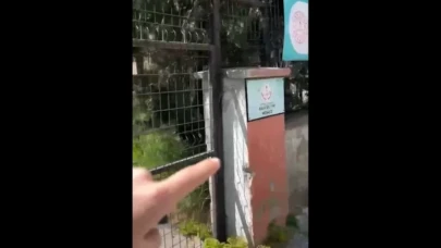 Afet Toplanma Alanına koşanlar kilitli kapıyla karşılaştı! Vatandaş isyan etti