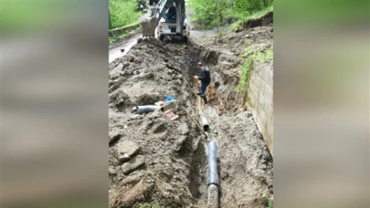 Giresun'da altyapı ve üstyapı çalışmaları sürdürülüyor