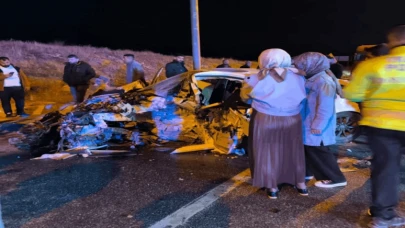 Feci kazada baba ve 2 kızı hayatını kaybetti