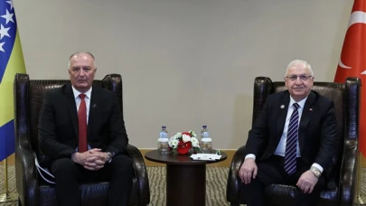 Bakan Güler, Bosna Hersek Savunma Bakanı Helez ile bir araya geldi
