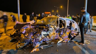 Van'da acı kaza: Baba ve 2 kızı hayatını kaybetti