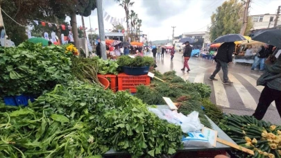 Acı Ot Festivali’ni sağanak yağış vurdu