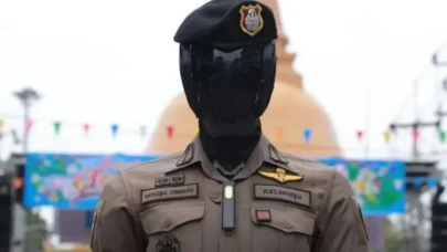 Tayland polisi, robot meslektaşlarıyla devriyeye çıkıyor