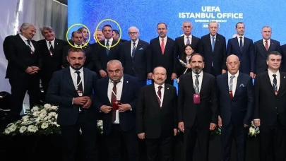 Tarihi açılışta Ali Koç ve Dursun Özbek yan yana