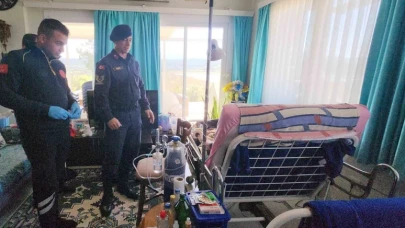 Hazine arazisine villa kondurdu: Yatalak annesiyle yıkım ekibine direndi!