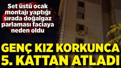 22 yaşındaki kız korkunca 5. kattan atladı