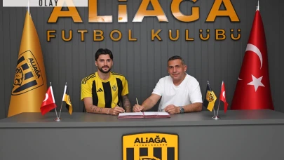 Aliağa FK Veli Çetin'le imzaladı