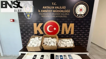 Antalya’da Kaçakçılık Operasyonunda 26 Şüpheliye Yasal İşlem