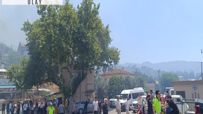 Bursa’da maki yangını; alevlerin arasında mahsur kaldılar