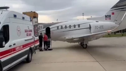 Ambulans uçak, 1 günlük bebek için havalandı