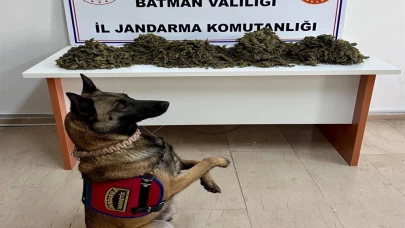 Batman’da 4 kilo esrar ele geçirildi: 1 tutuklama
