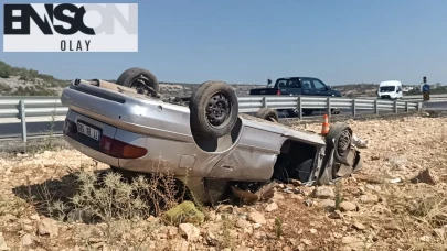 Silifke’de Otomobil Takla Attı: 1 Ölü, 1 Ağır Yaralı