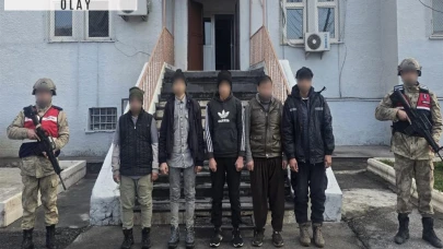 Bitlis'te 5 kaçak göçmen yakalandı