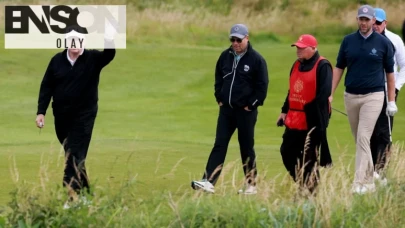 Skandallara boğulan Trump, İskoçya'nın golf sahalarına kaçtı