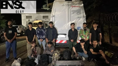 İki ilde çok sayıda düzensiz göçmen yakalandı