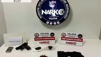 Yalova'da uyuşturucu operasyonunda 5 tutuklama