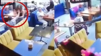 Ankara'da kadın garson saldırdı: Hayatının dersini aldı