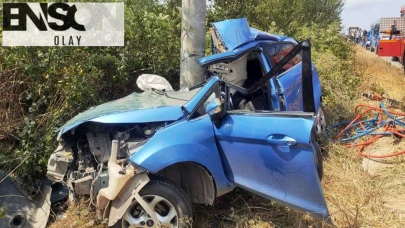 Sakarya'da korkunç kaza! 14 yaşındaki sürücü ve 10 yaşındaki kardeşi hayatını kaybetti