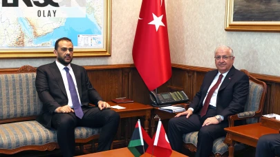 Bakan Güler, Libyalı mevkidaşını kabul etti