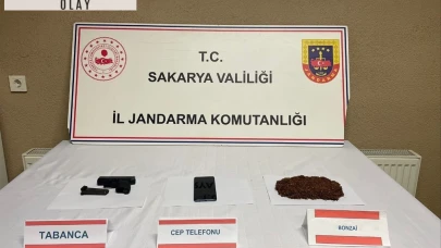 Sakarya'da uyuşturucu operasyonunda 2 tutuklama