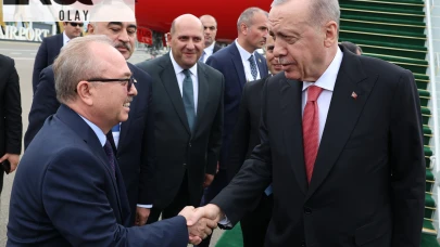 Cumhurbaşkanı Erdoğan Azerbaycan'da