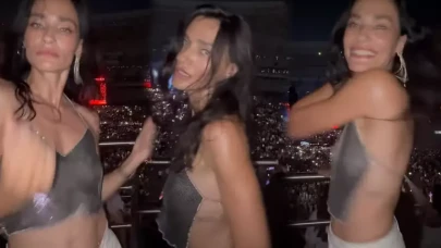 Saadet Işıl Aksoy, Justin Timberlake'in konserinde kendinden geçti