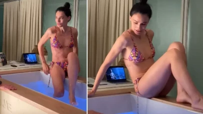 Saadet Işıl Aksoy’dan Cesur Deneyim! Soğuk Su Terapisi Anlarını Paylaştı