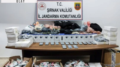Şırnak’ta son 1 haftadaki kaçakçılık operasyonlarında 59 gözaltı