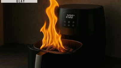 Airfryer’da bunu asla pişirmeyin! Saniyeler içinde alev alıyor