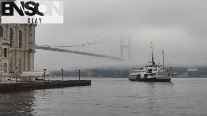İstanbul Boğazı sis altında: Görüş mesafesi düştü