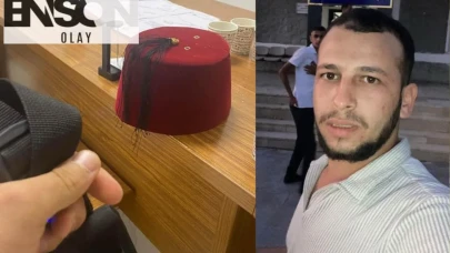 Fes takmak suç sayıldı! Otobüsten indirip gözaltına aldılar