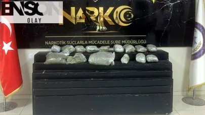 Van’da 10 kilo 120 gram skunk ele geçirildi