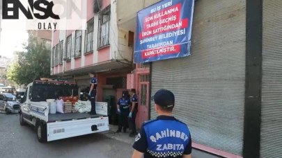 Zabıta ekiplerine saldırmıştı: Dükkandan kilolarca bozulmuş ürün bulundu
